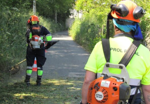 Neda contrata a dúas traballadoras para facer rozas e labores forestais con cargo ao Aprol rural